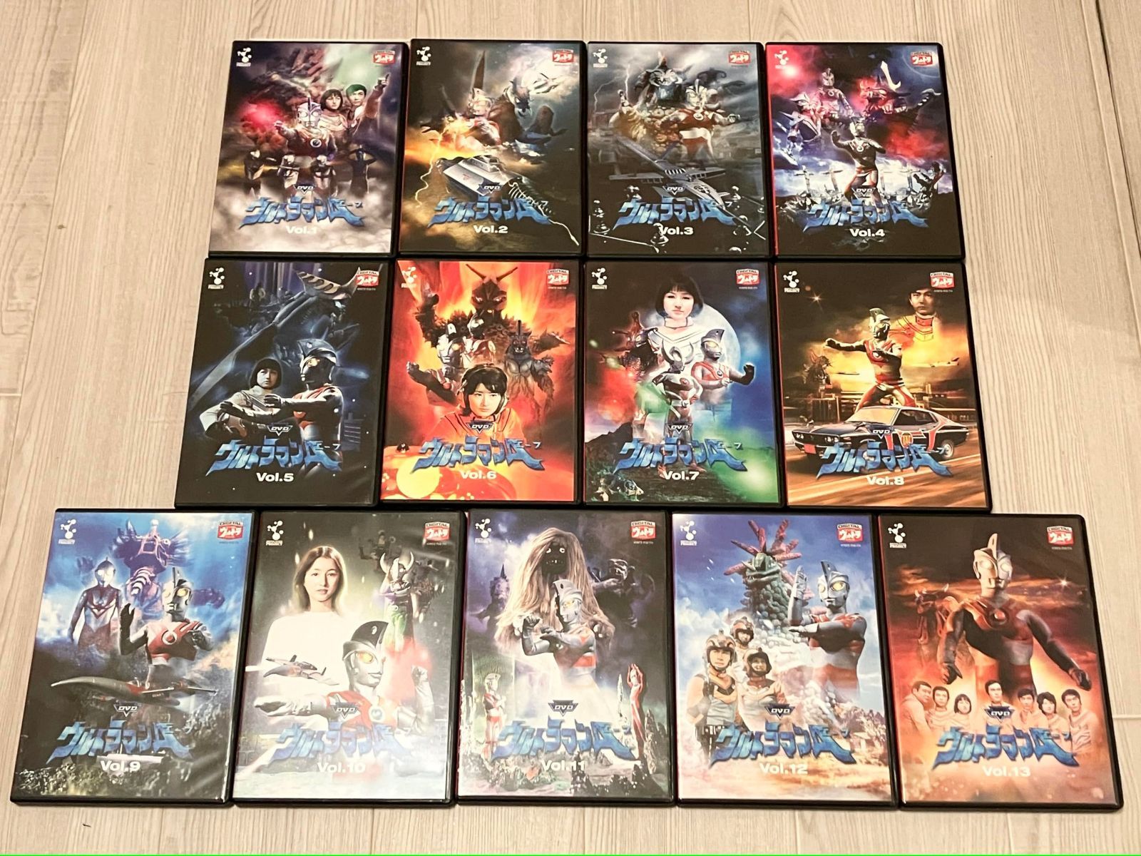 DVD　ウルトラマンA　エース　全13巻セット