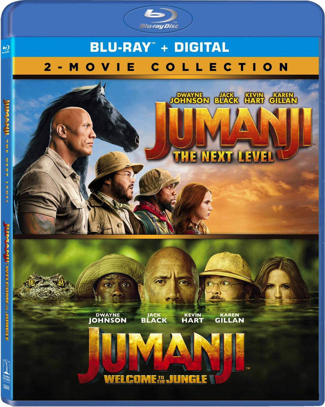 Jumanji: The Next Level / Jumanji: Welcome to the Jungle [Blu-ray]