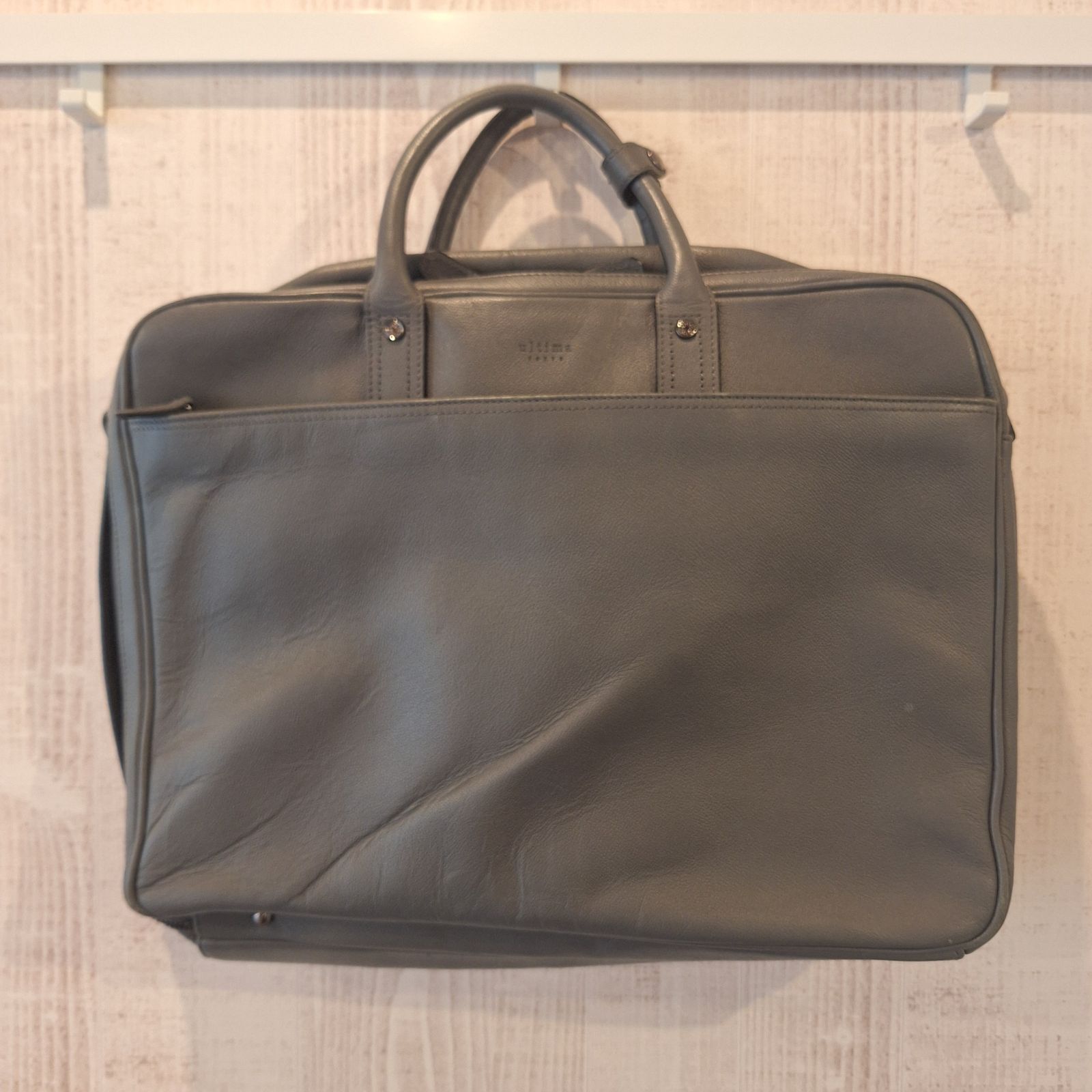ultima Tokyo ウルティマトーキョー ビジネスバッグ グレー ブリーフ 