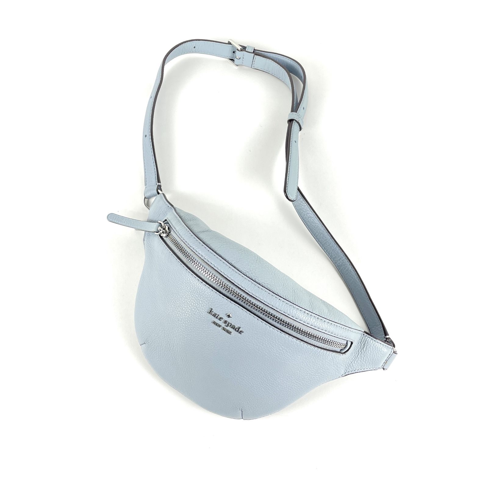 KATE　SPADE　ケイトスペード　WKRU5943　JACKSON BELT BAG　ジャクソン　ベルト　バッグ　ウエストバッグ　ボディバッグ　ショルダーバッグ　ライトブルー