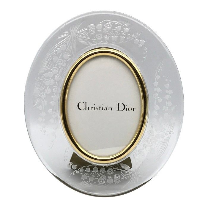 Christian Dior クリスチャンディオール フォトフレーム ガラス 写真