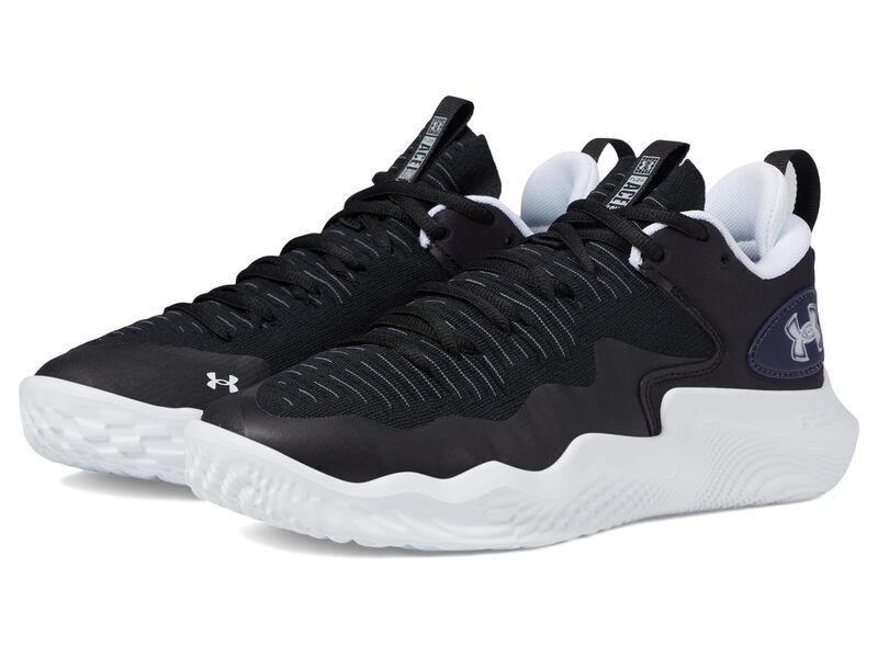 アンダーアーマー レディース シューズ スニーカー Under Armour Flow Ace Low BlackWhiteWhite ホワイト