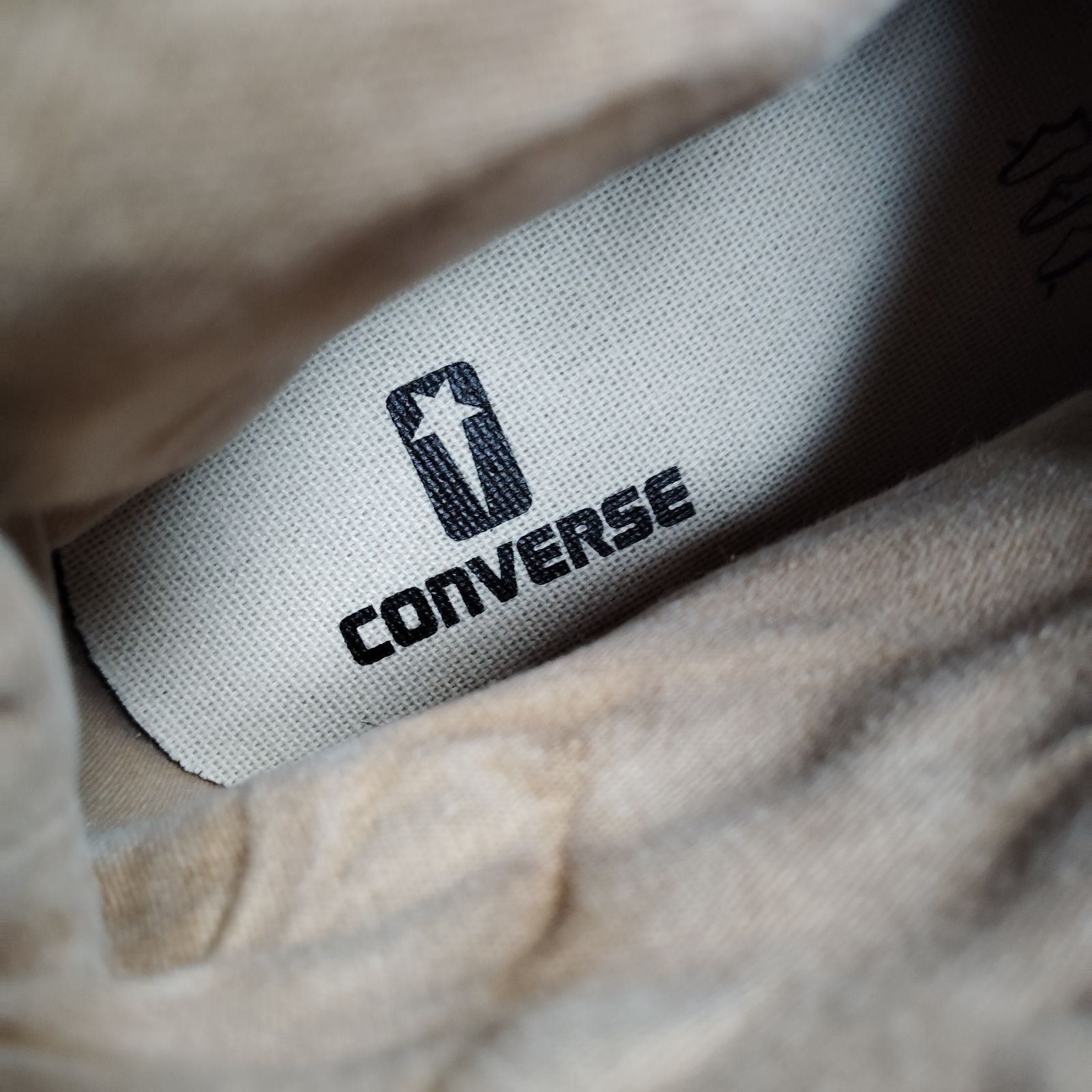 CONVERSE × Rick Owens DRKSHDW DBL DRKSTAR BLONDE 25.5cm コンバース リックオウエンスダークシャドウ A06756C