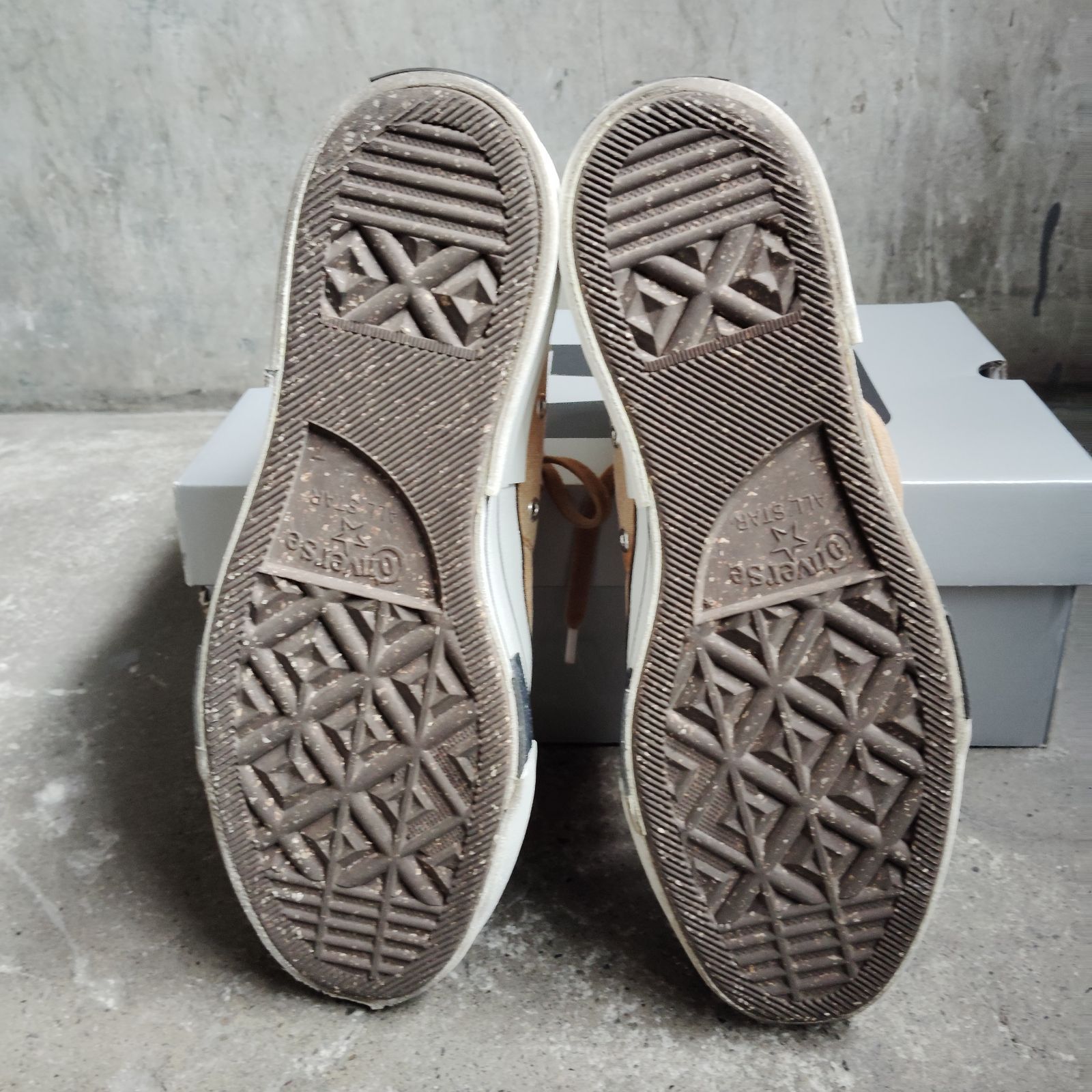 CONVERSE × Rick Owens DRKSHDW DBL DRKSTAR BLONDE 25.5cm コンバース リックオウエンスダークシャドウ A06756C
