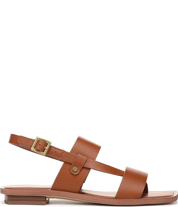 フランコサルト レディース シューズ サンダル レザー Franco Sarto Enrica Leather Thong Sandals Cognac