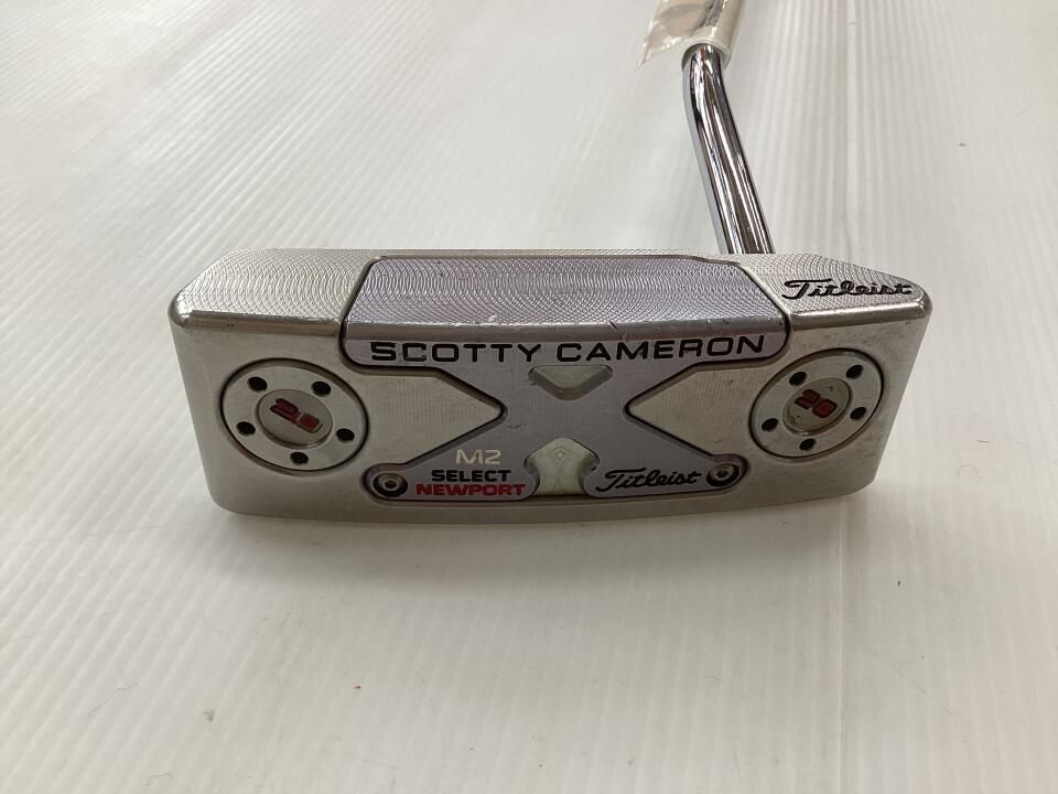 タイトリスト　SC SELECT NEWPORT M2 2016　パター　中古【最短即日発送】