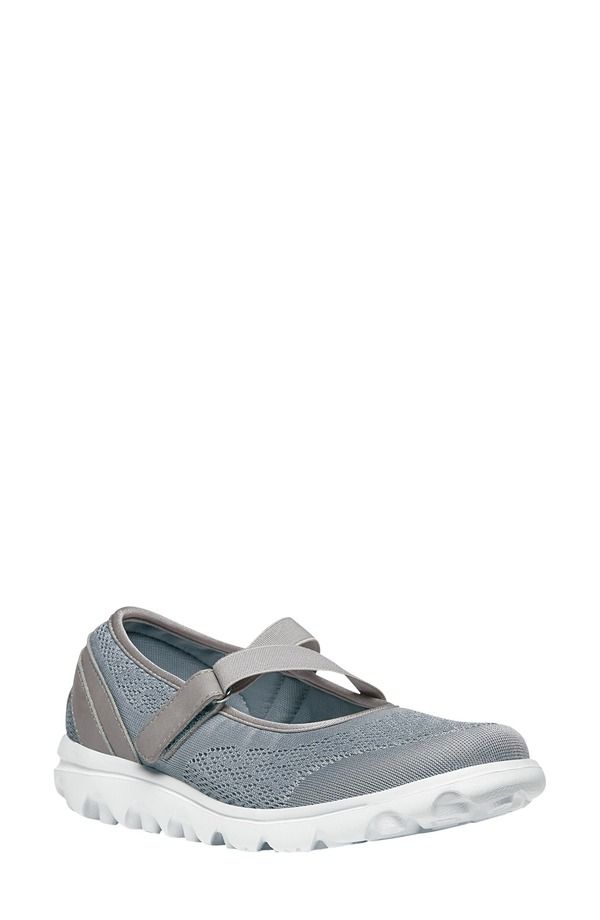 プロプト レディース シューズ スニーカー ProptravelActiv Mary Jane Sneaker Silver Fabric シルバー