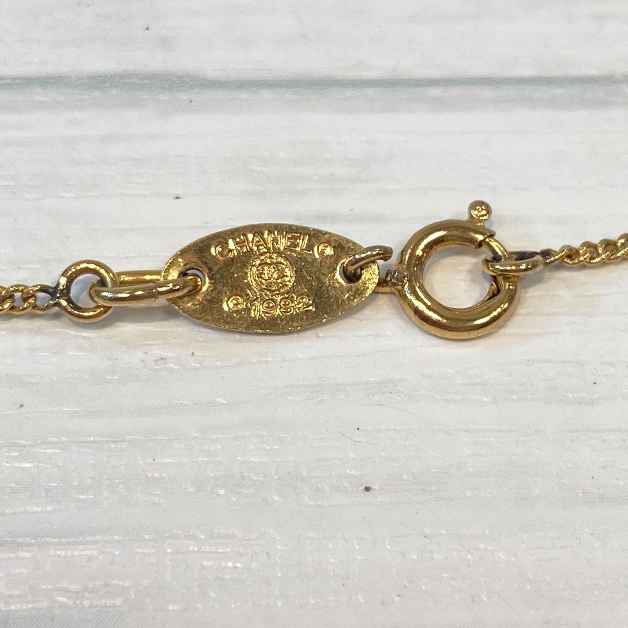 CHANEL シャネル　正規品　ネックレス　ココマーク　ゴールド　刻印あり 塩】シャネル CHANEL ココマーク ネックレス CCマーク ネックレス GP