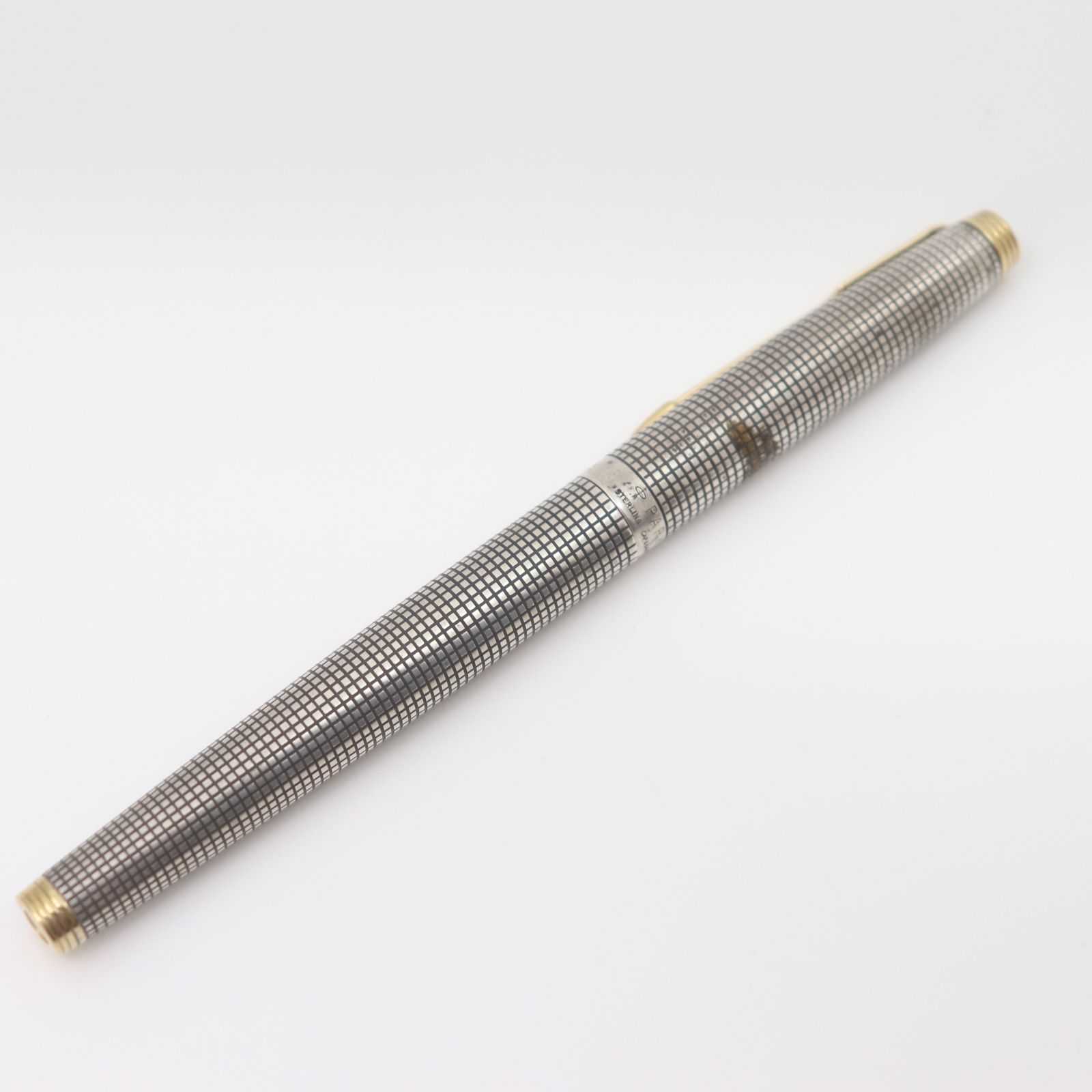 Parker 万年筆 585 k14 スターリング　シルバー ITZYAVLNWRKI PAKER パーカー 万年筆 ペン先 K14 585 スターリング