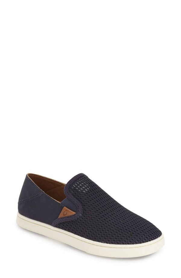 オルカイ レディース シューズ スニーカー OluKai Pehuea SlipOn Sneaker Trench Blue ブルー