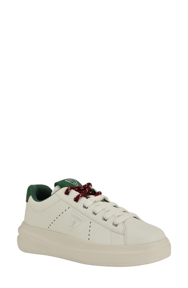 ゲス レディース シューズ スニーカー プラットフォーム GUESS Eliva Platform Sneaker White ホワイト