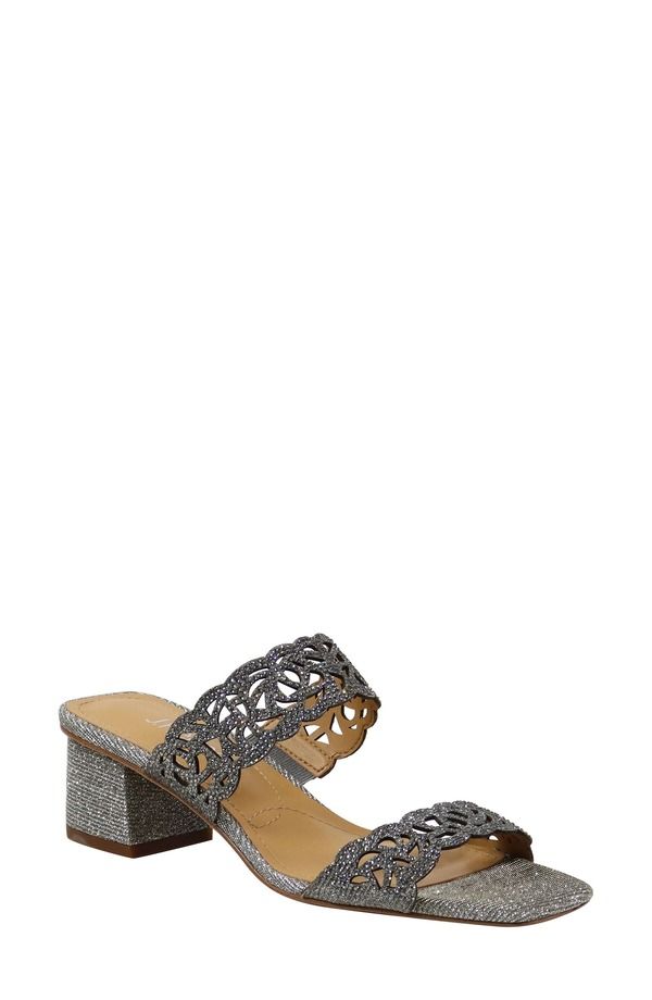 ジェイレニー レディース シューズ ヒール サンダル J Rene Keetana Sandal Pewter ピューター
