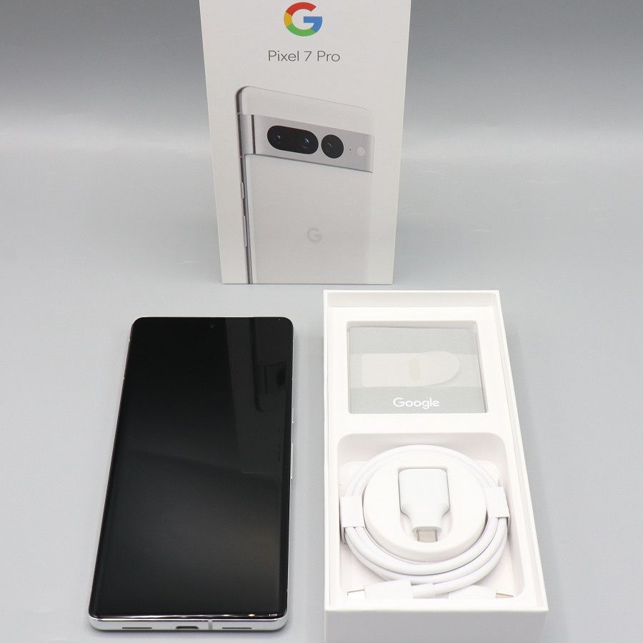 美品 Google Pixel 7 Pro 128GB スノー - メルカリ