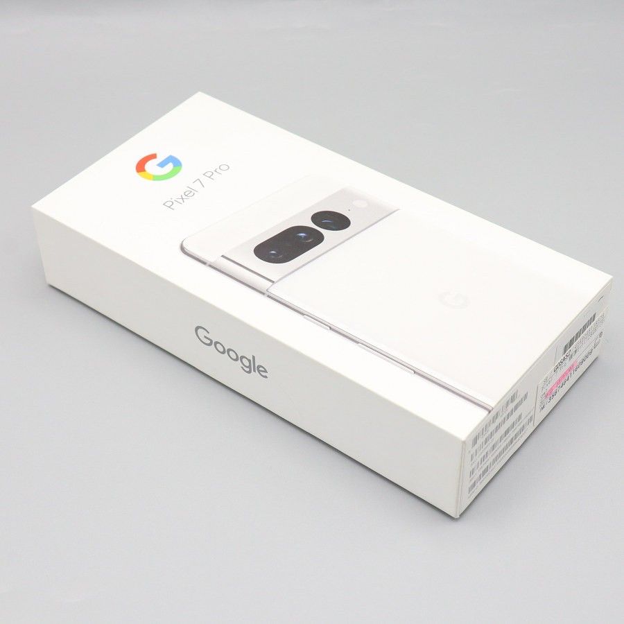 美品】 Google Pixel 7 Pro 128GB GA03463-JP スノー アンドロイド