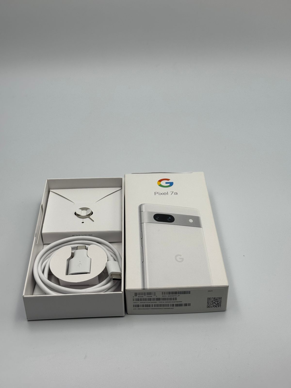 箱付き中古A】Google Pixel 7a 128GB Snow SIMフリー 白ロム - メルカリ