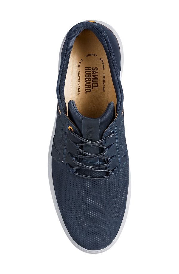 サミュエルフドバード メンズ シューズ スニーカー Samuel Hubbard Featherlight Muir Sneaker Dark Navy Nubuck ネイビー