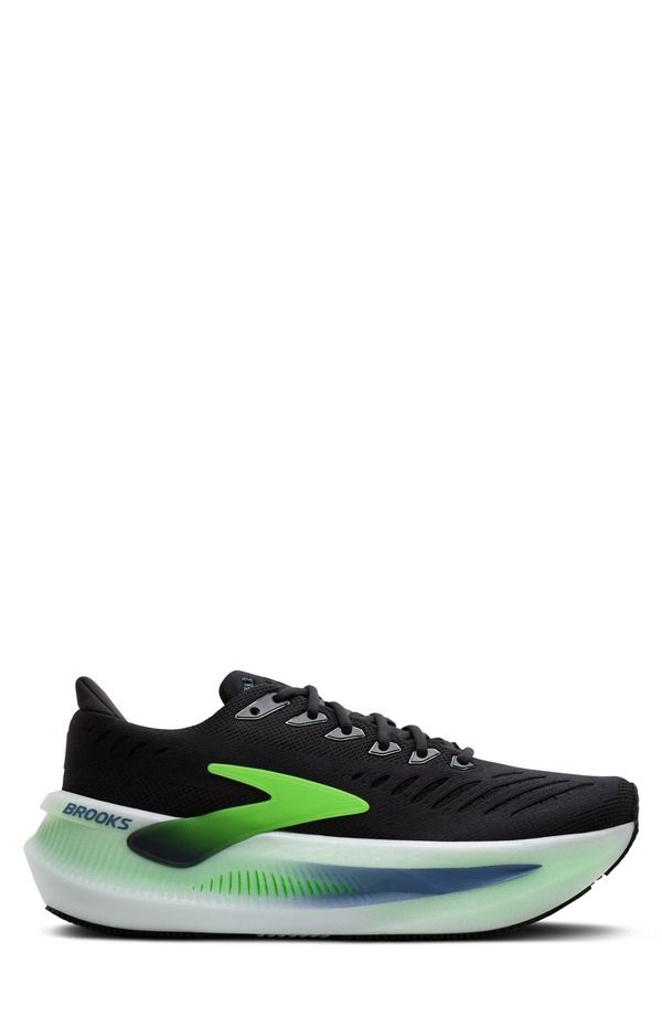ブルックス メンズ シューズ スニーカー Brooks Glycerin Max 2 Hybrid Running Shoe Phantom White Green Gecko ホワイト