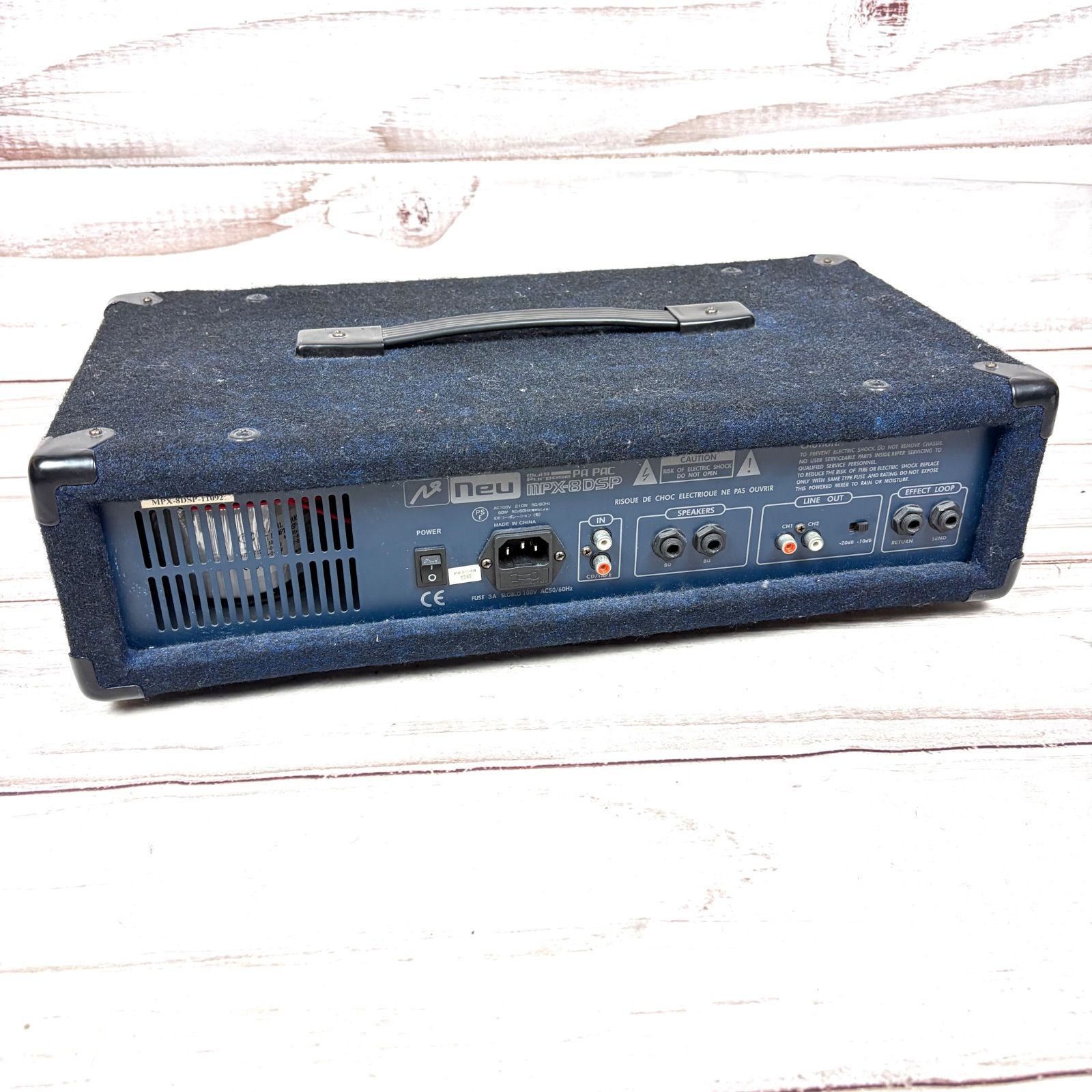 Neu MPX-8DSP パワード ミキサー - メルカリ