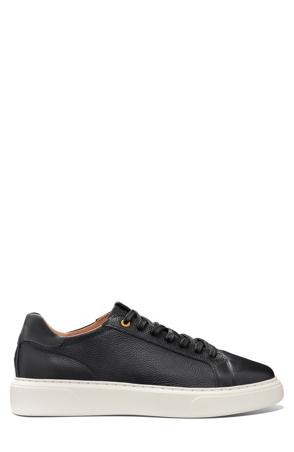 サミュエルフドバード メンズ シューズ スニーカー Samuel Hubbard Sunset Sneaker Black Leather On White Sole ホワイト