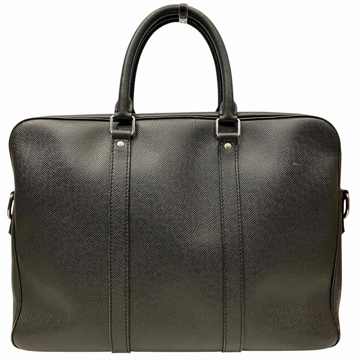 ルイ・ヴィトン LOUIS VUITTON ポルトドキュマン ヴォワヤージュPM タイガ ビジネスバッグ レザー M30638 メンズ