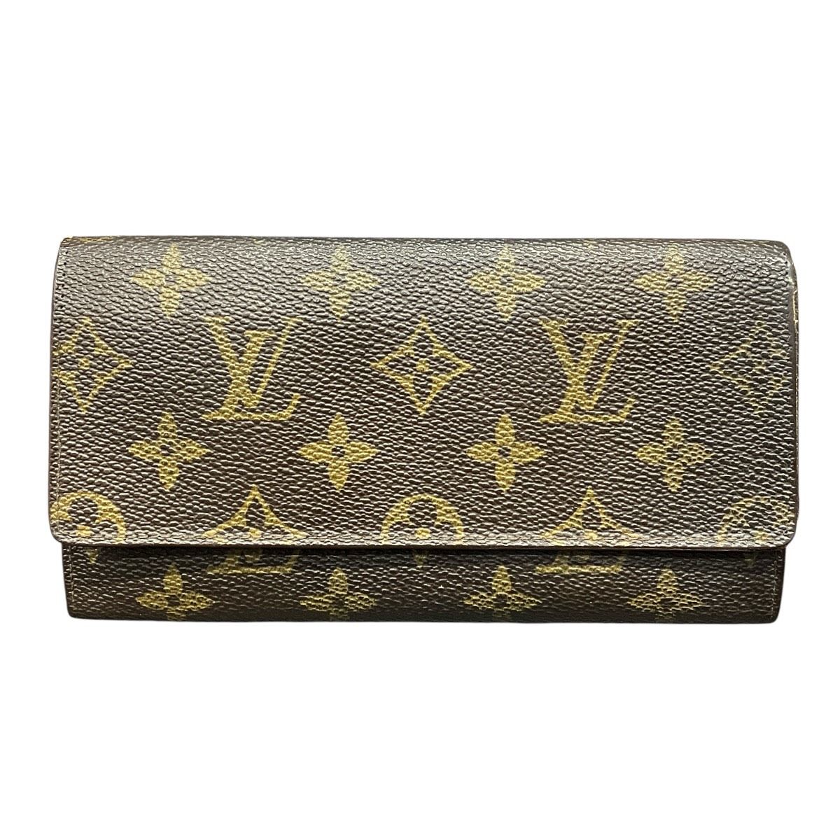 LOUIS VUITTON モノグラム 長財布 ポルトカルトクレディ ルイ・ヴィトン LOUIS VUITTON ポルト カルト クレディ モノグラム 長