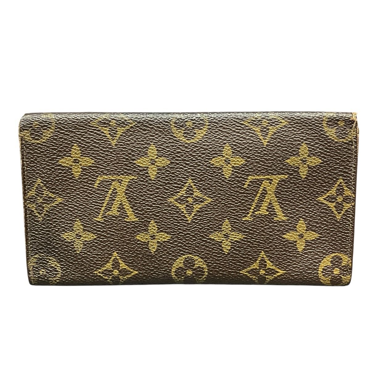 ルイ・ヴィトン LOUIS VUITTON ポルト カルト クレディ モノグラム 長