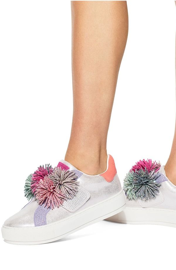 カートジェイガーロンドン レディース シューズ スニーカー Kurt Geiger London Laney Pompom Sneaker Open Miscellaneous カートジェイガーロンドン レディース シューズ スニーカー Kurt Geiger London Laney Pompom Sneaker Open Miscellaneous