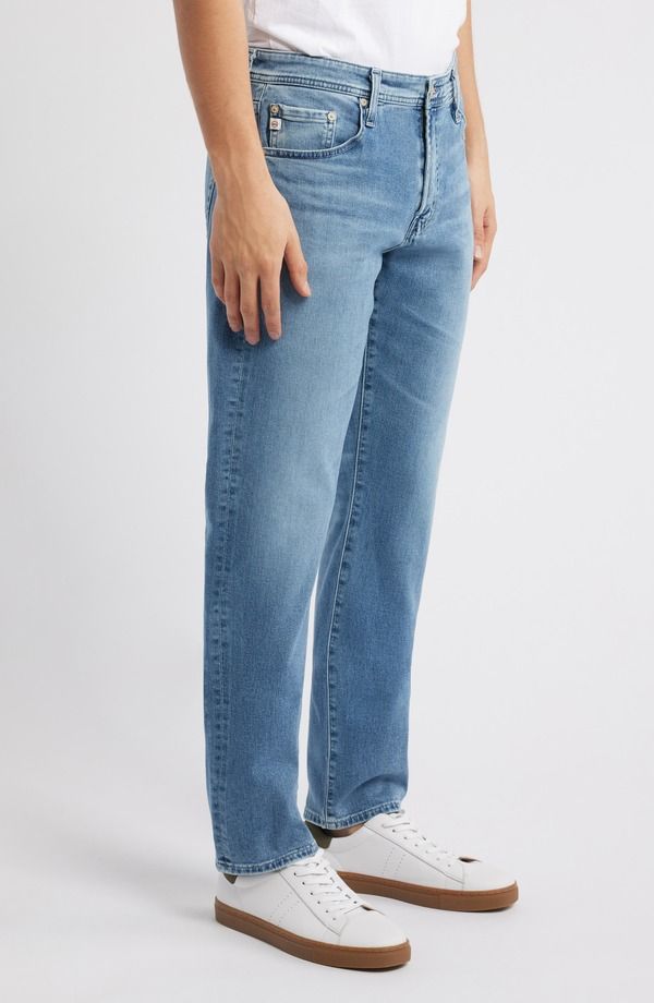 エージー メンズ ボトムス デニムパンツ ストレート ジーンズ AG Everett Slim Straight Leg Jeans 18 Years Atlanta