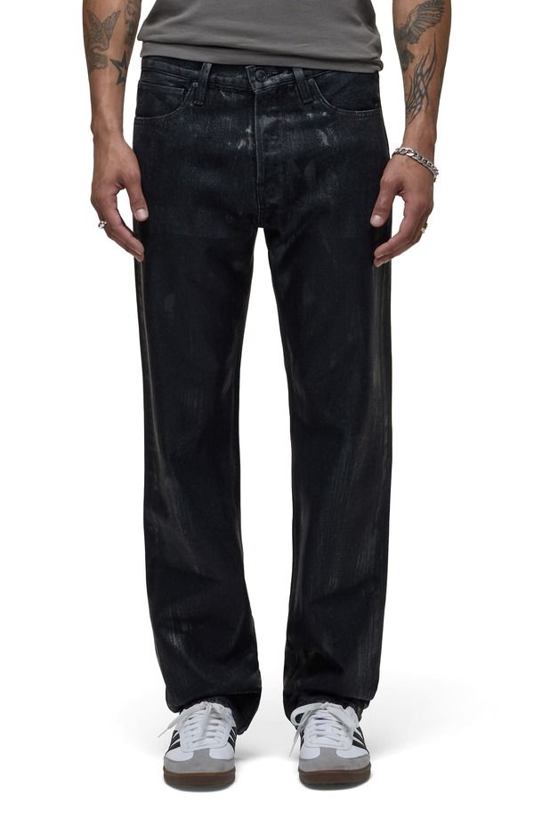 ハドソンジーンズ メンズ ボトムス デニムパンツ ストレート Hudson Jeans Wes Classic Straight Leg Jeans Jackson