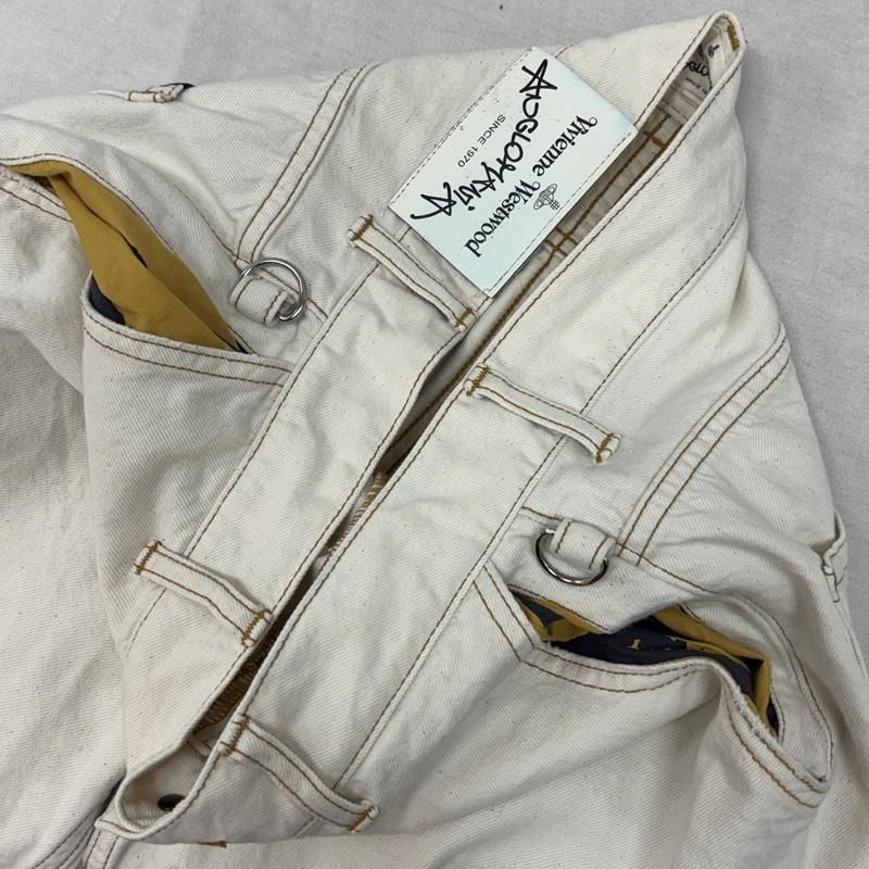 ヴィヴィアンウエストウッド ANGLOMANIA アングロマニア ショート パンツ ダメージ加工 メンズ 36 ISItems【USED】【古着】【中古】50161126