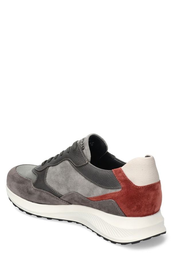 メフィスト メンズ シューズ スニーカー Mephisto Driss Mixed Media Sneaker Graphite グラファイト
