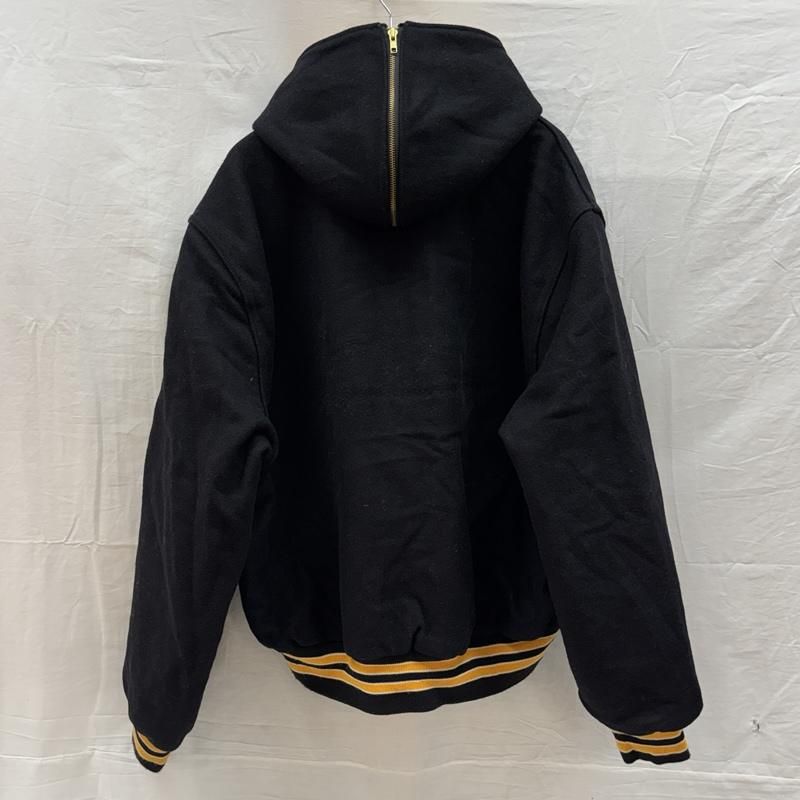 Holloway ホロウェイ スタジャン ジャケット アメリカ製 古着 HOLLOWAY ホロウェイ 90～00年代 USA製 セーラーカラー フード