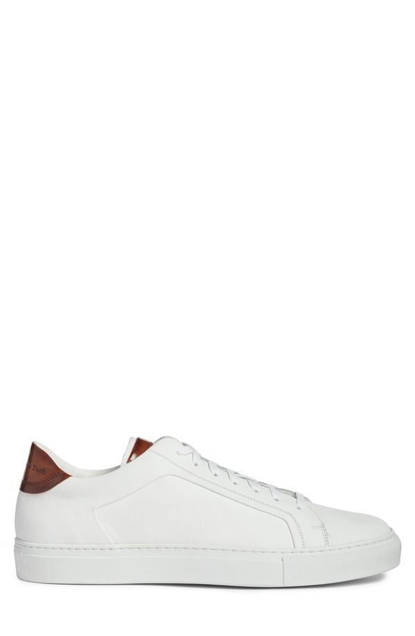 トゥーブート メンズ シューズ スニーカー TO BOOT NEW YORK Carlin Sneaker White Tan Leather ホワイト