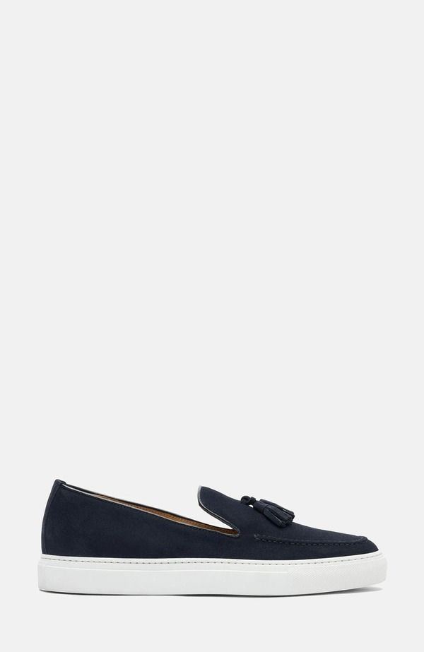 スカロッソ メンズ シューズ スニーカー SCAROSSO Amedeo Sneakers Blue Suede ブルー スカロッソ メンズ シューズ スニーカー SCAROSSO Amedeo Sneakers Blue Suede ブルー