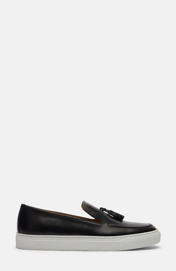 スカロッソ メンズ シューズ スニーカー SCAROSSO Amedeo Sneakers Black Calf ブラック スカロッソ メンズ シューズ スニーカー SCAROSSO Amedeo Sneakers Black Calf ブラック