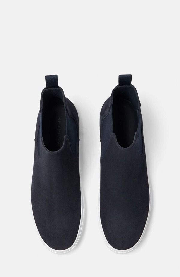 スカロッソ メンズ シューズ スニーカー SCAROSSO Tommaso Sneakers Blue Suede ブルー