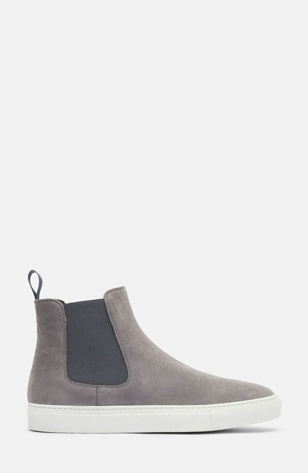 スカロッソ メンズ シューズ スニーカー SCAROSSO Tommaso Sneakers Grey Suede グレー