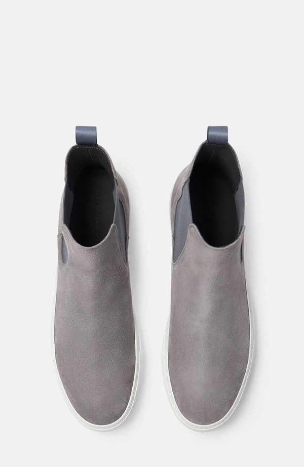 スカロッソ メンズ シューズ スニーカー SCAROSSO Tommaso Sneakers Grey Suede グレー