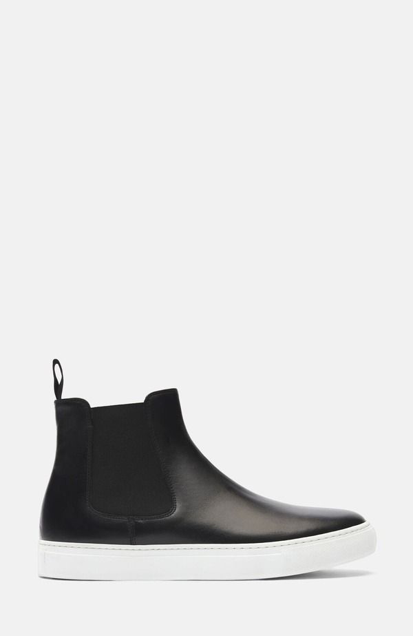 スカロッソ メンズ シューズ スニーカー SCAROSSO Tommaso Sneakers Black Calf ブラック