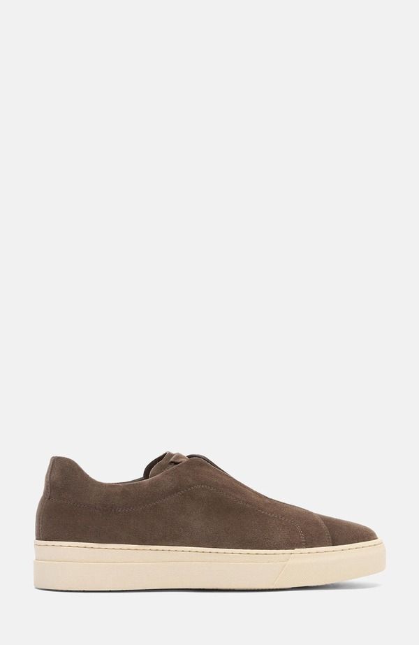 スカロッソ メンズ シューズ スニーカー SCAROSSO Luca Sneakers Taupe Suede トープ スカロッソ メンズ シューズ スニーカー SCAROSSO Luca Sneakers Taupe Suede トープ
