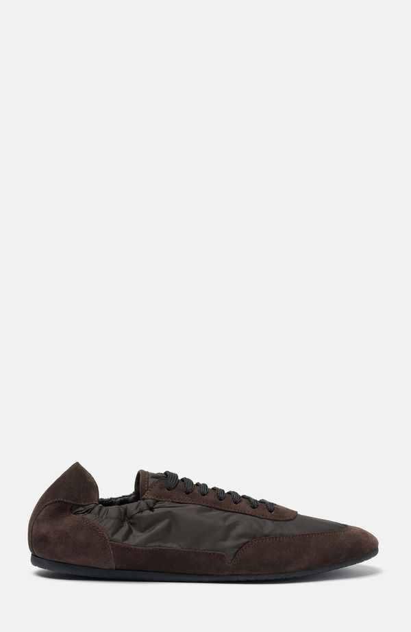 スカロッソ メンズ シューズ スニーカー SCAROSSO Leggera Sneakers Brown Nylon ブラウン