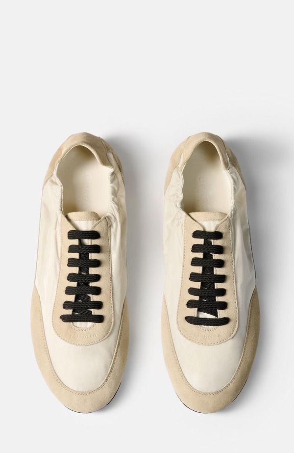 スカロッソ メンズ シューズ スニーカー SCAROSSO Leggera Sneakers Off White Nylon オフホワイト