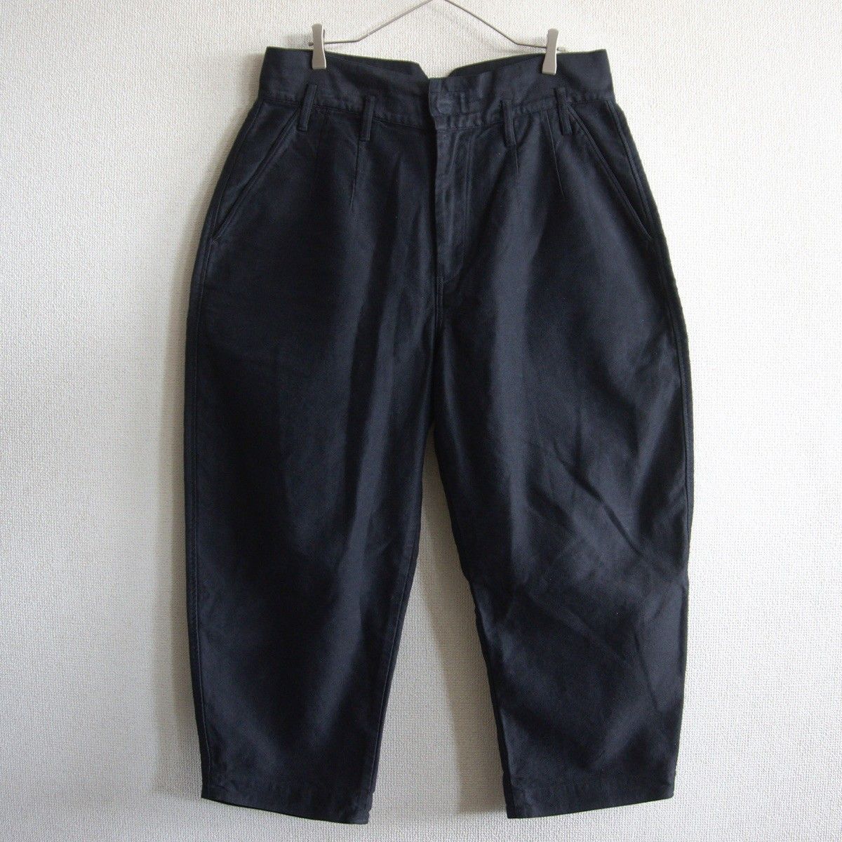 【美品】PORTER CLASSIC【モールスキン パンツ】L ブラック ポータークラシック 26060444