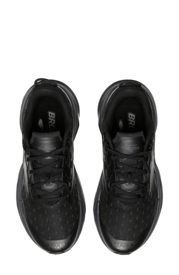 ブルックス メンズ シューズ スニーカー Brooks Cascadia 19 Trail Running Shoe Black Ebony ブラック