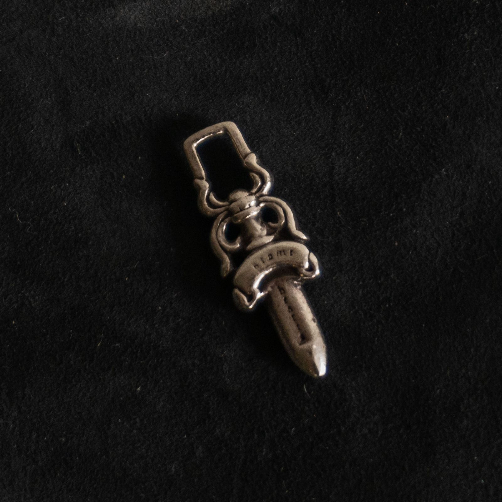 【最高級】CHROME HEARTS【#10 DAGGER TOP】 クロムハーツ ダガー トップ シルバー 指輪 26060129