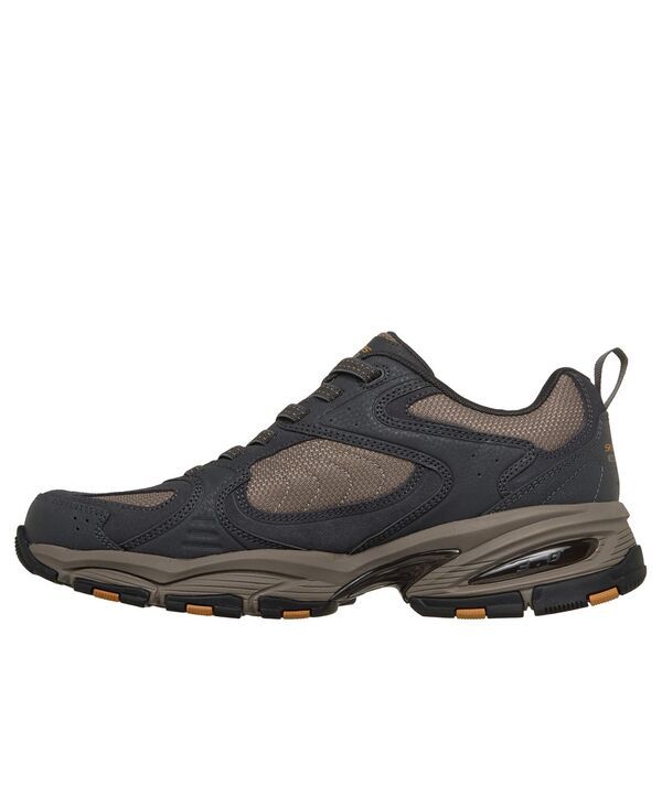 【送料無料】 スケッチャーズ メンズ スニーカー シューズ Mens Vigor 30 Taestro Trail Hiking Sneakers from Finish Line Charcoal