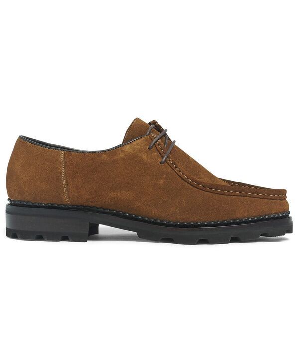 【送料無料】 アンソニー ヴィア メンズ スニーカー シューズ Mens Wright Moc Toe LaceUp Shoes Chocolate Brown Suede 【送料無料】 アンソニー ヴィア メンズ スニーカー シューズ Mens Wright Moc Toe LaceUp Shoes Chocolate Brown Suede