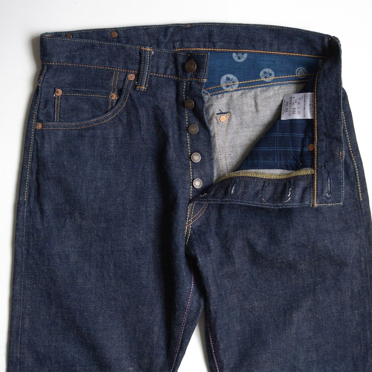 桃太郎ジーンズ 銅丹レーベル w32 美品 【公式通販】