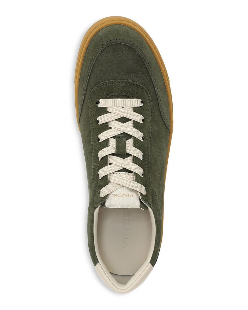 ヴィンス メンズ シューズ スニーカー スエード Vince Mens Palm Suede Trainer Sneaker Driver Grey グレー