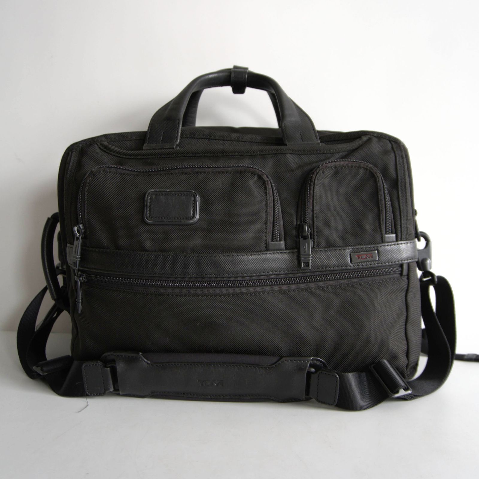 【美品】TUMI【26180D2/ALPHA2 3way ビジネスバッグ】トゥミ ブラック リュック 26060349